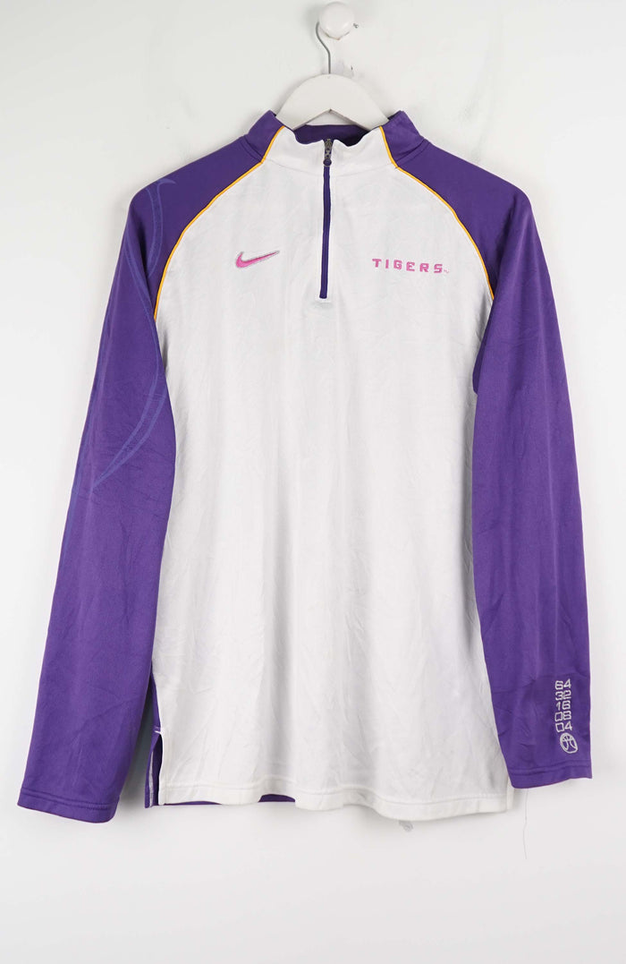 VINTAGE NIKE TIGERS JERSEY POLO SHIRT (L)