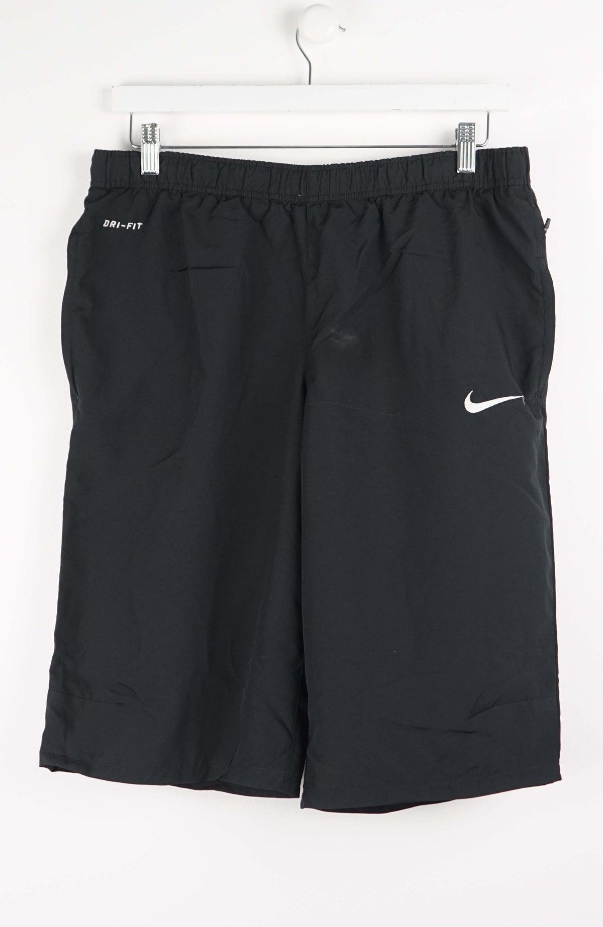 VINTAGE NIKE TRACK PANT SHORTS (L)