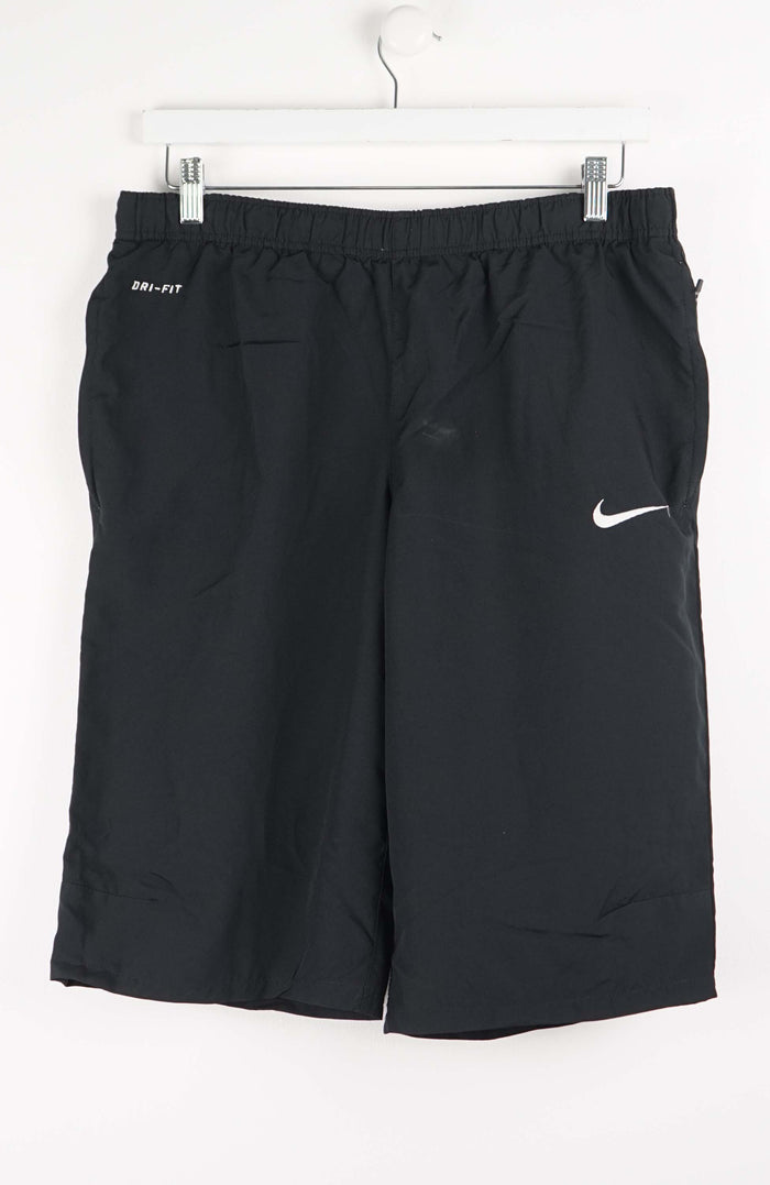 VINTAGE NIKE TRACK PANT SHORTS (L)