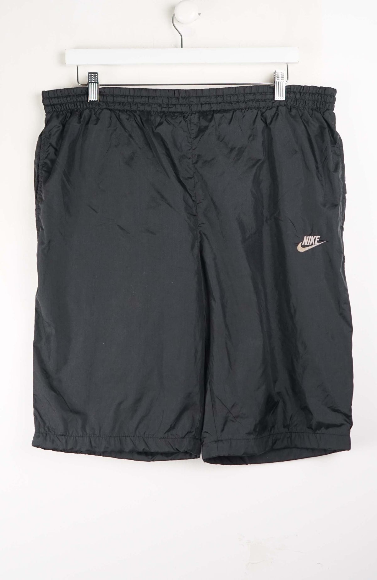 VINTAGE NIKE TRACK PANT SHORTS (XL)