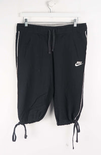 VINTAGE NIKE TRACK PANT SHORTS (L)