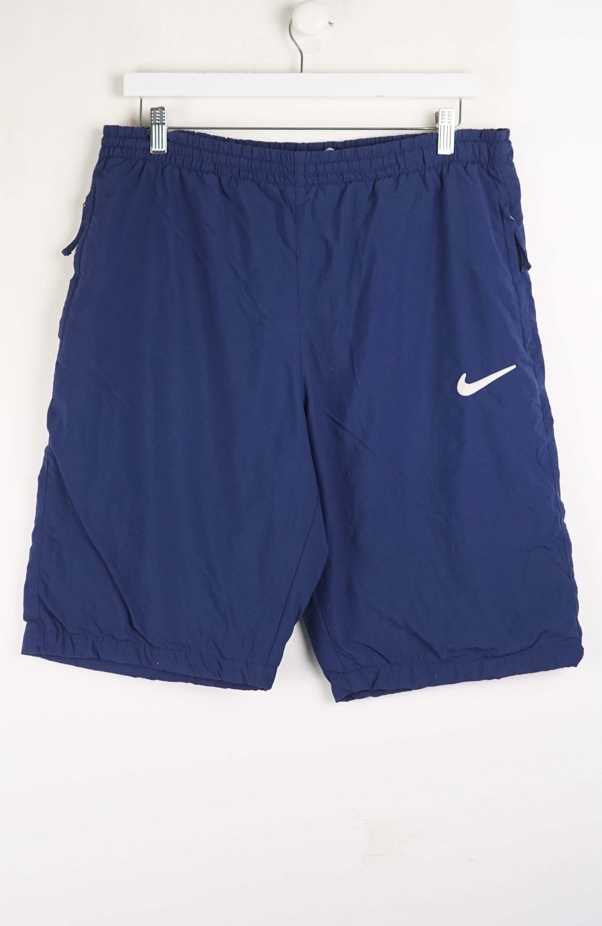 VINTAGE NIKE TRACK PANT SHORTS (L)