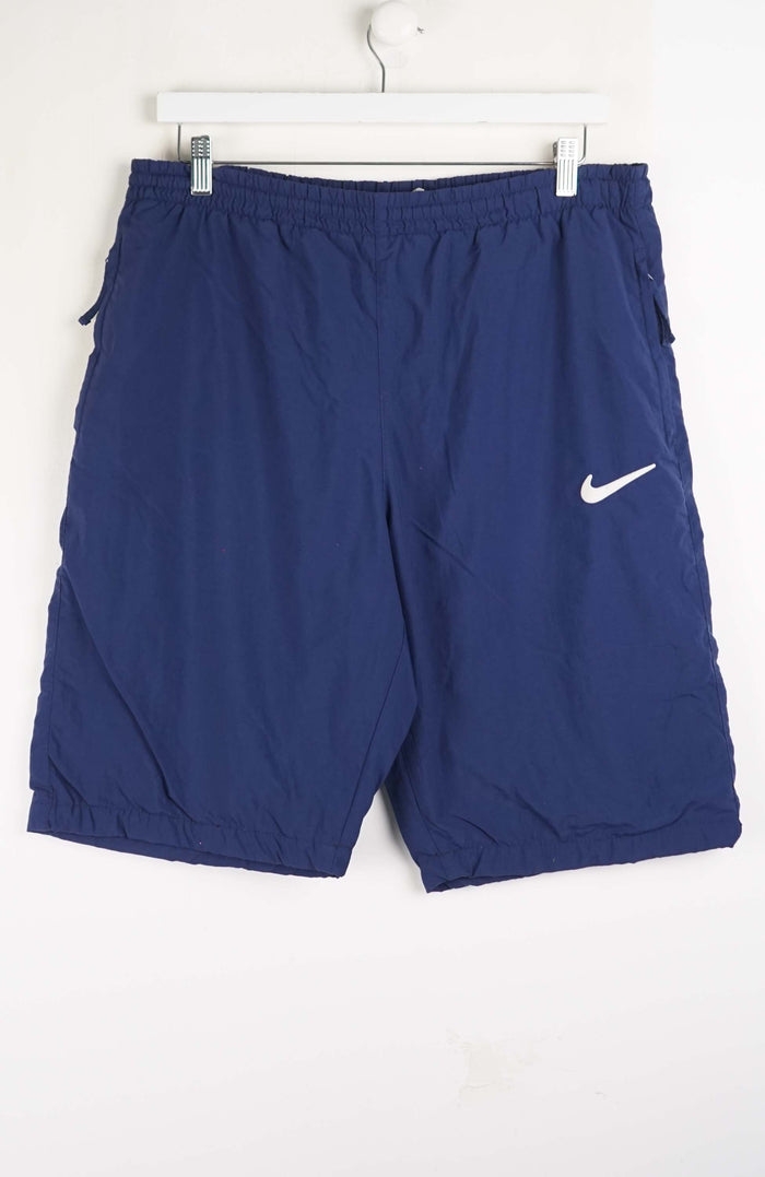 VINTAGE NIKE TRACK PANT SHORTS (L)