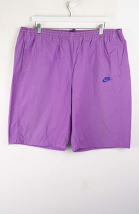 VINTAGE NIKE TRACK PANT SHORTS (XXL)