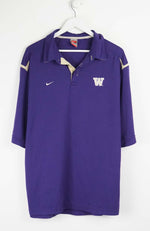 VINTAGE NIKE WASHINGTON HUSKIES POLO JERSEY (XL)