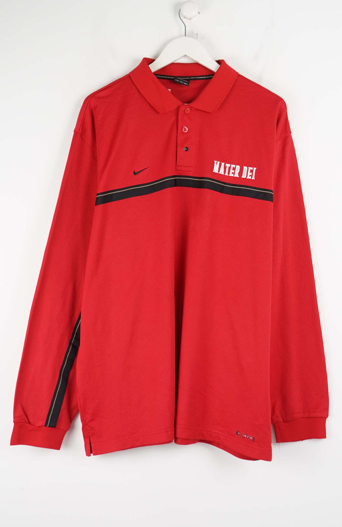 VINTAGE NIKE MATER DEI POLO SHIRT (XL)
