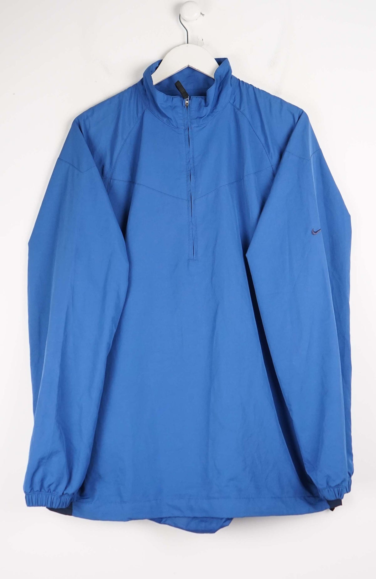 VINTAGE NIKE 1/4 ZIP WINDBREAKER (XL)