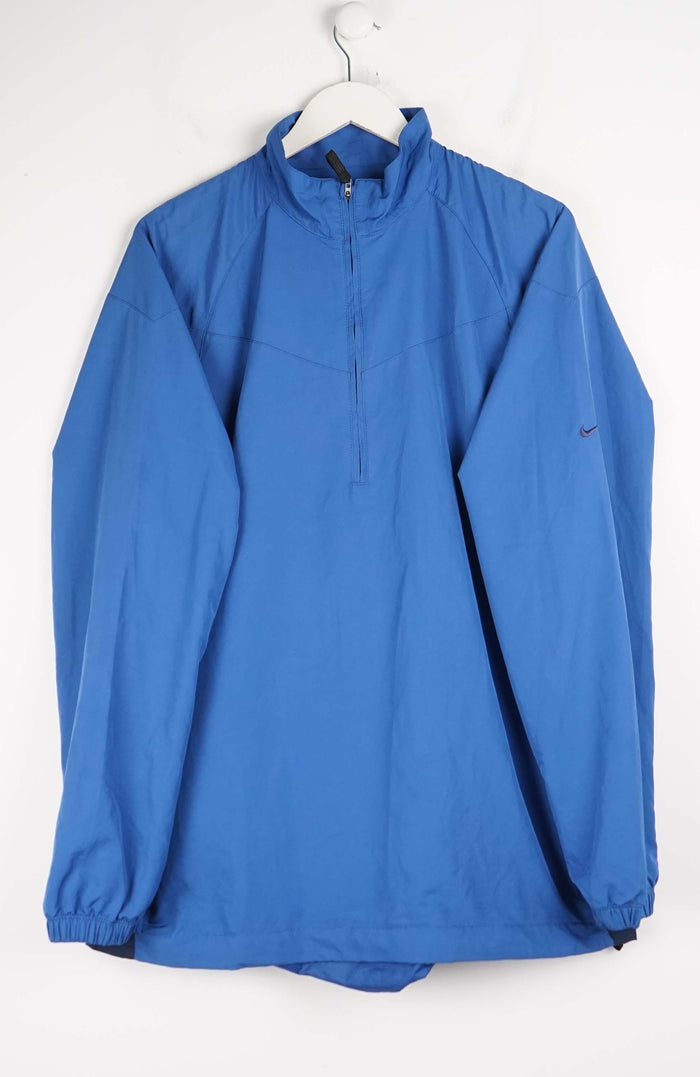 VINTAGE NIKE 1/4 ZIP WINDBREAKER (XL)