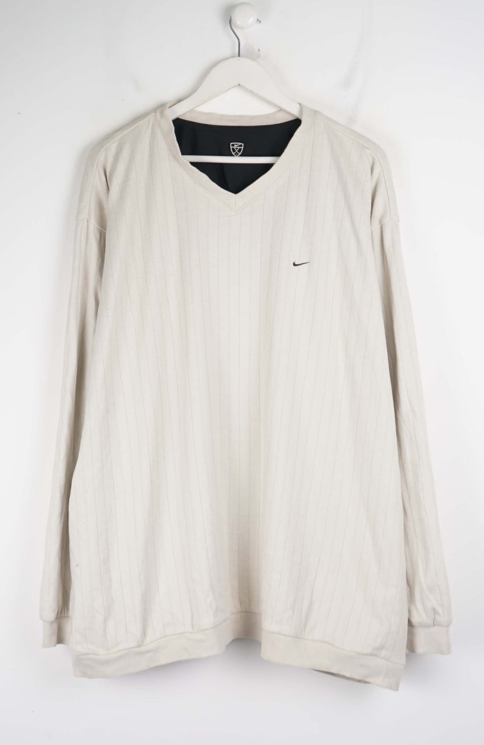 VINTAGE NIKE SWEATER STYLE WINDBREAKER (XXXL)