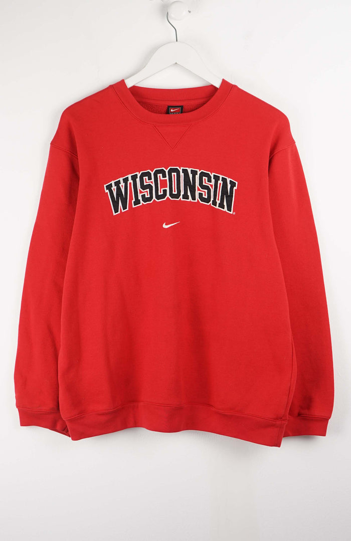 VINTAGE NIKE WISCONSIN SWEATER (S)