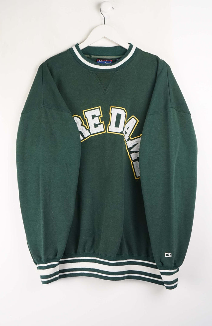 VINTAGE NOTRE DAME SWEATER (XL)