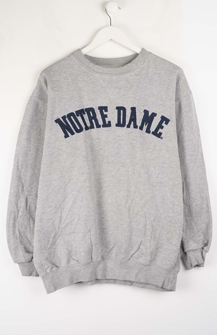 VINTAGE NOTRE DAME COLLEGE SWEATER (L)