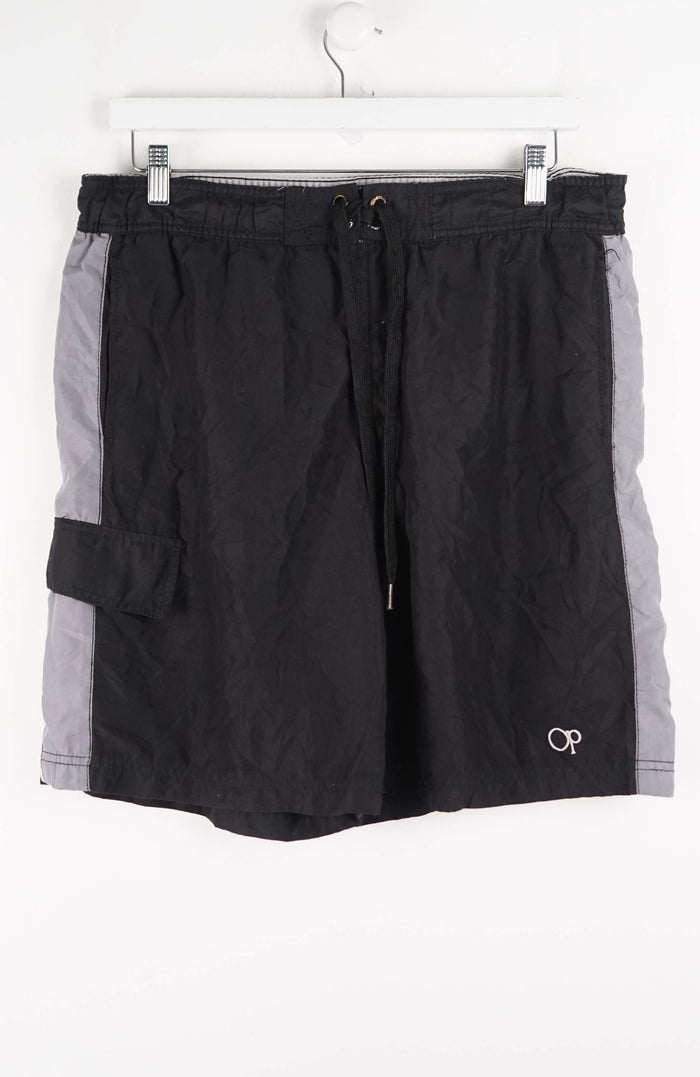 VINTAGE OCEAN PACIFIC BOARD SHORTS W32