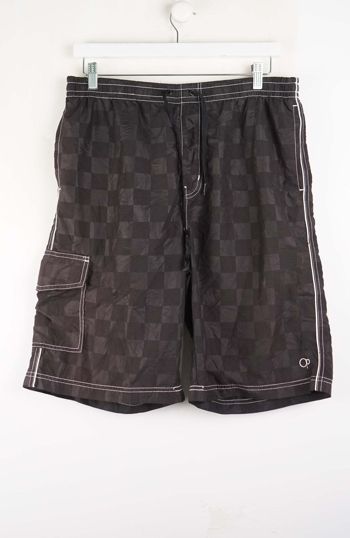 VINTAGE OCEAN PACIFIC BOARD SHORTS W32