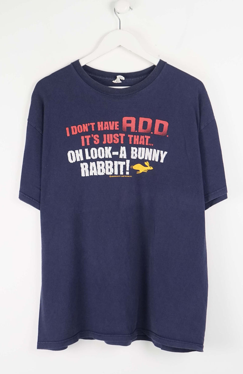 VINTAGE OH LOOK-A BUNNY RABBIT T-SHIRT (L)