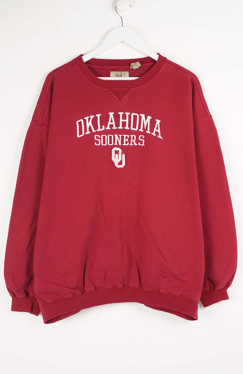 VINTAGE OKLAHOMA SOONERS COLLEGE SWEATER (XL)