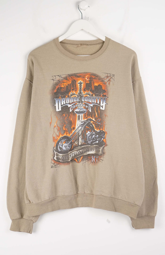 VINTAGE ORANGE COUNTY CHOPPERS SWEATER (M)