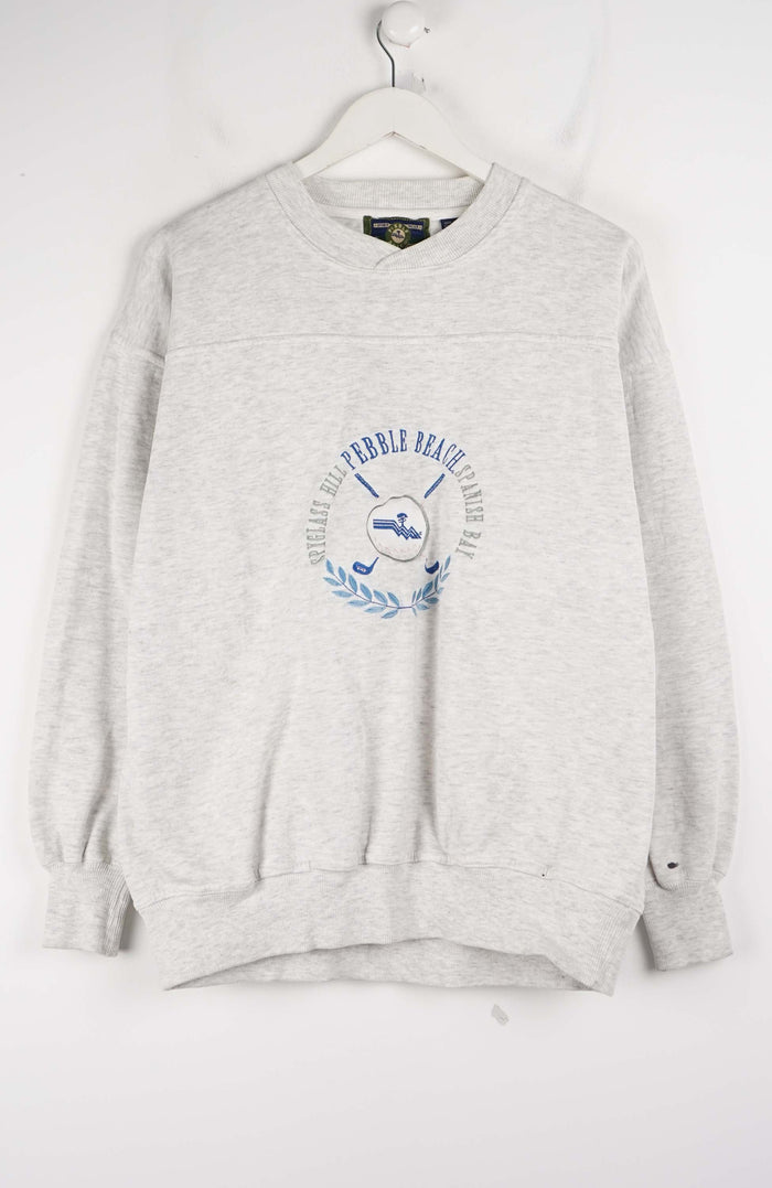 VINTAGE PEBBLE BEACH GOLF SWEATER (L)