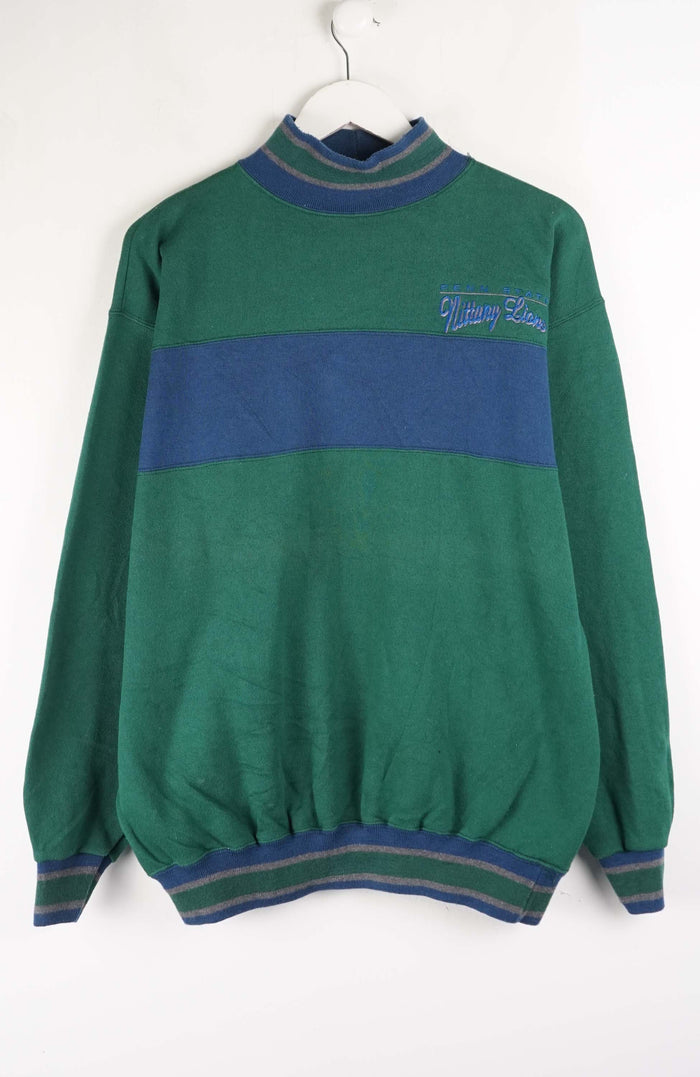 VINTAGE PENN STATE MOCKNECK SWEATER (L)