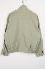 Green jacket on a white background