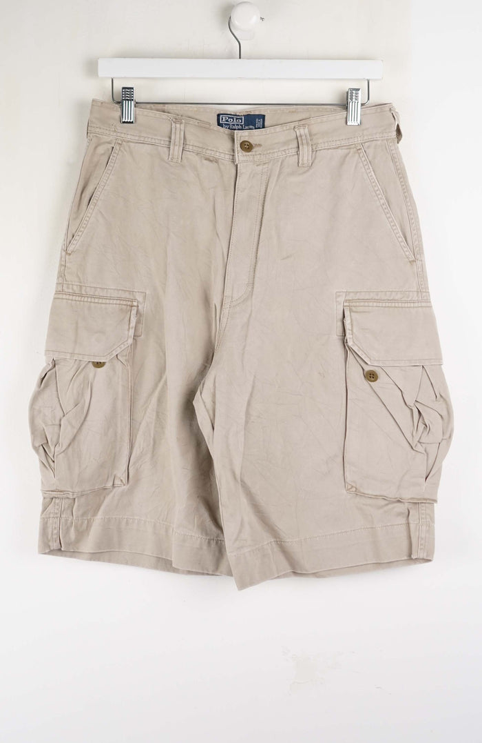 VINTAGE POLO RALPH LAUREN CARGO SHORTS W31