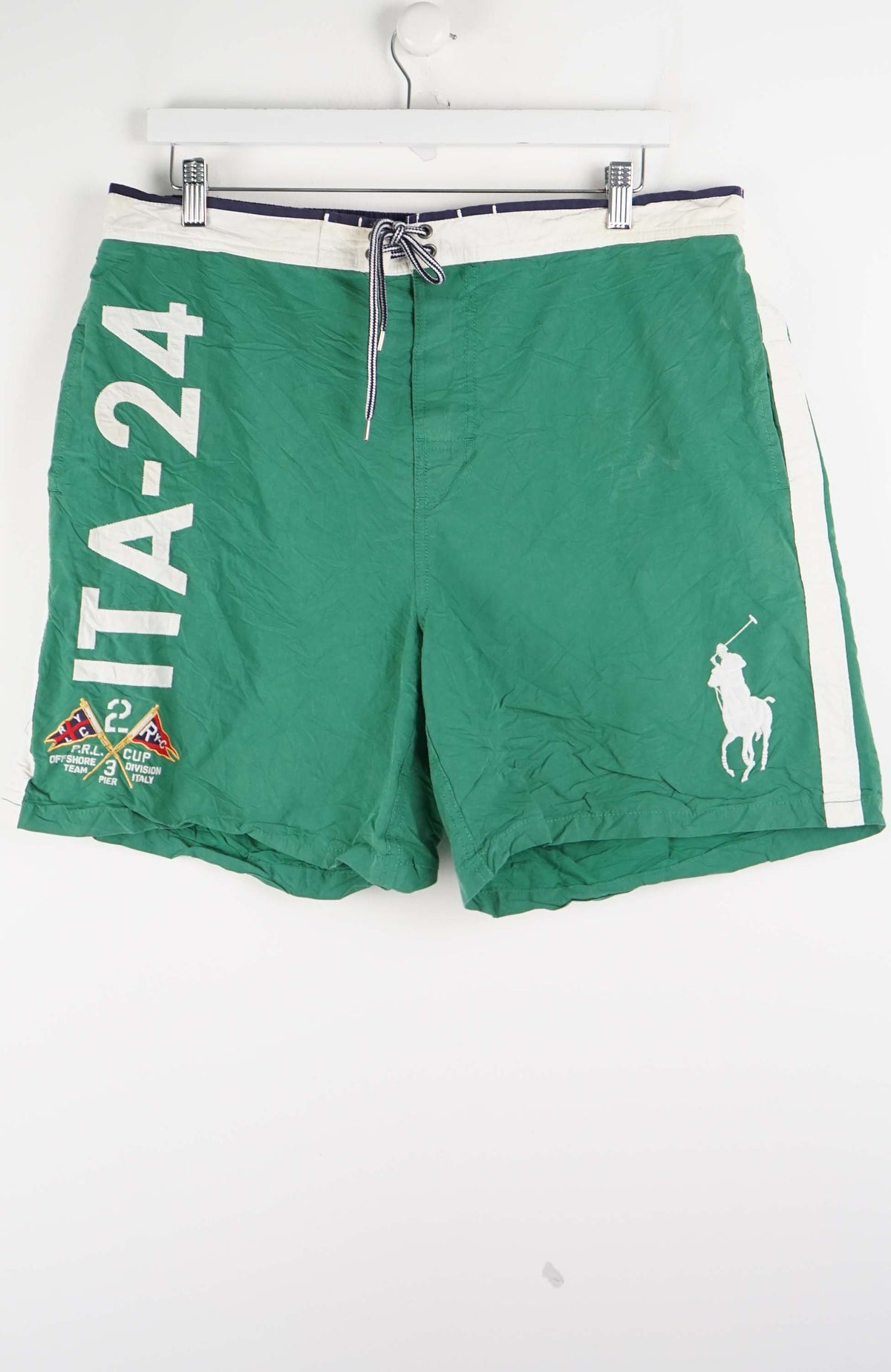 VINTAGE POLO RALPH LAUREN BOARD SHORTS W35