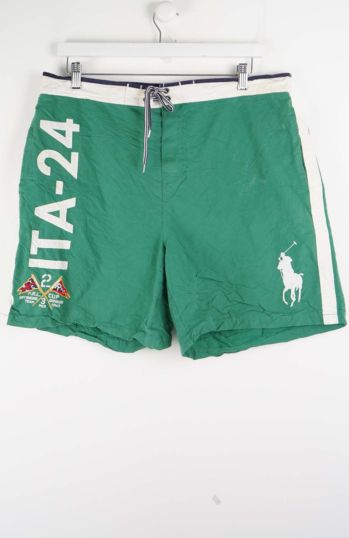 VINTAGE POLO RALPH LAUREN BOARD SHORTS W35