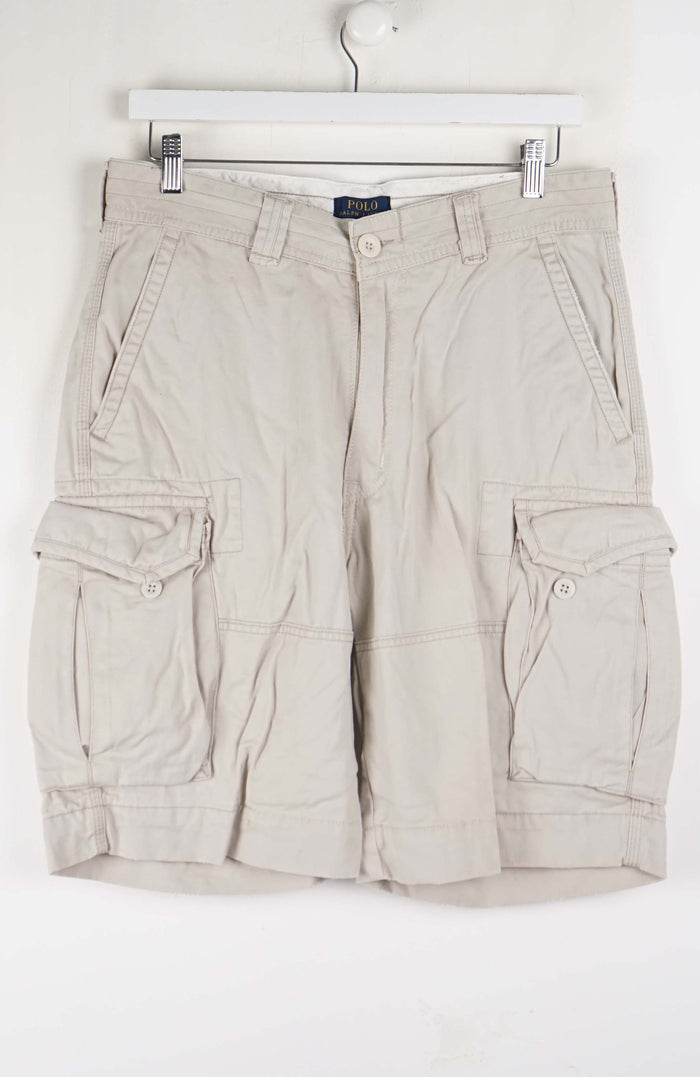 VINTAGE POLO RALPH LAUREN CARGO SHORTS W32