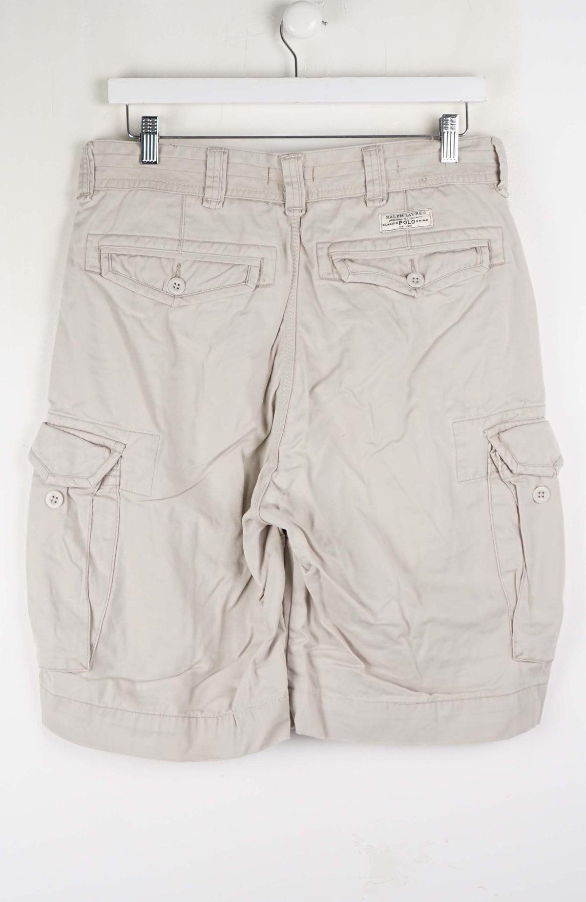 VINTAGE POLO RALPH LAUREN CARGO SHORTS W32