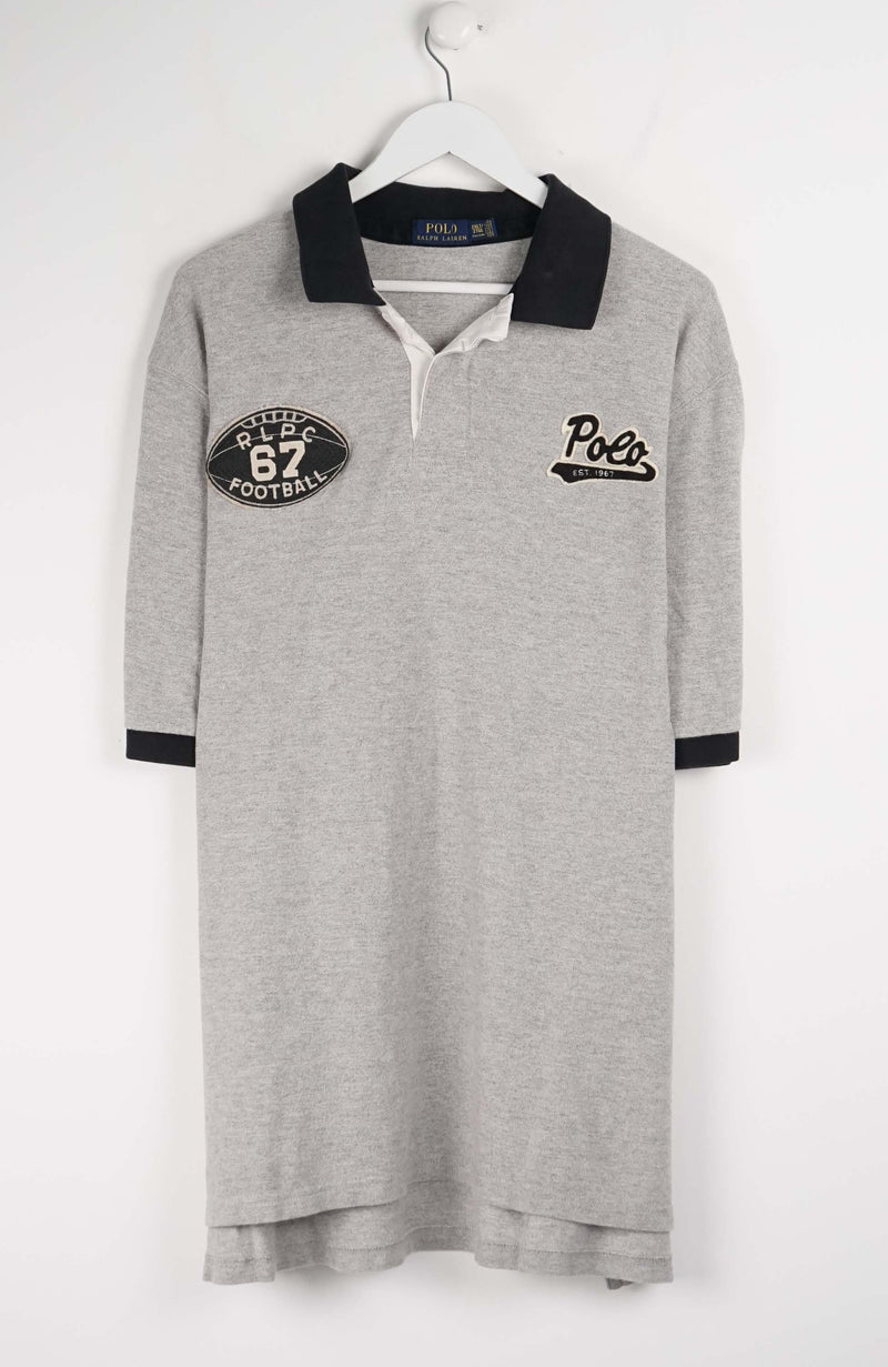 VINTAGE POLO RALPH LAUREN RUGBY SHIRT (XXL)