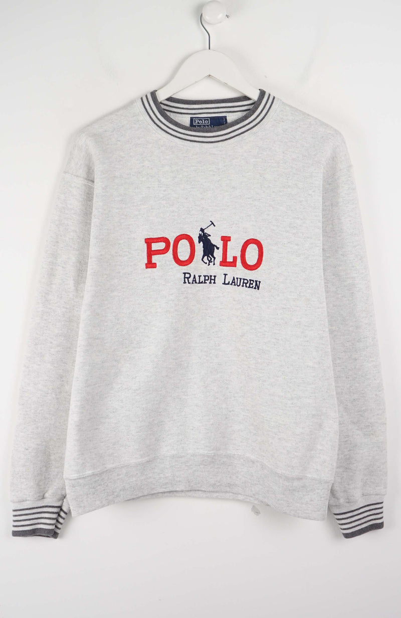 VINTAGE POLO RALPH LAUREN SWEATER (S) 90'S BOOTLEG