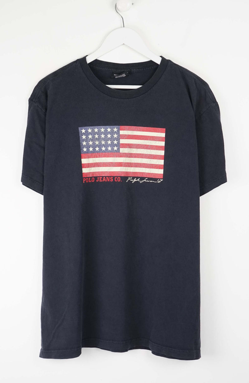 VINTAGE POLO RALPH LAUREN T-SHIRT (XL)