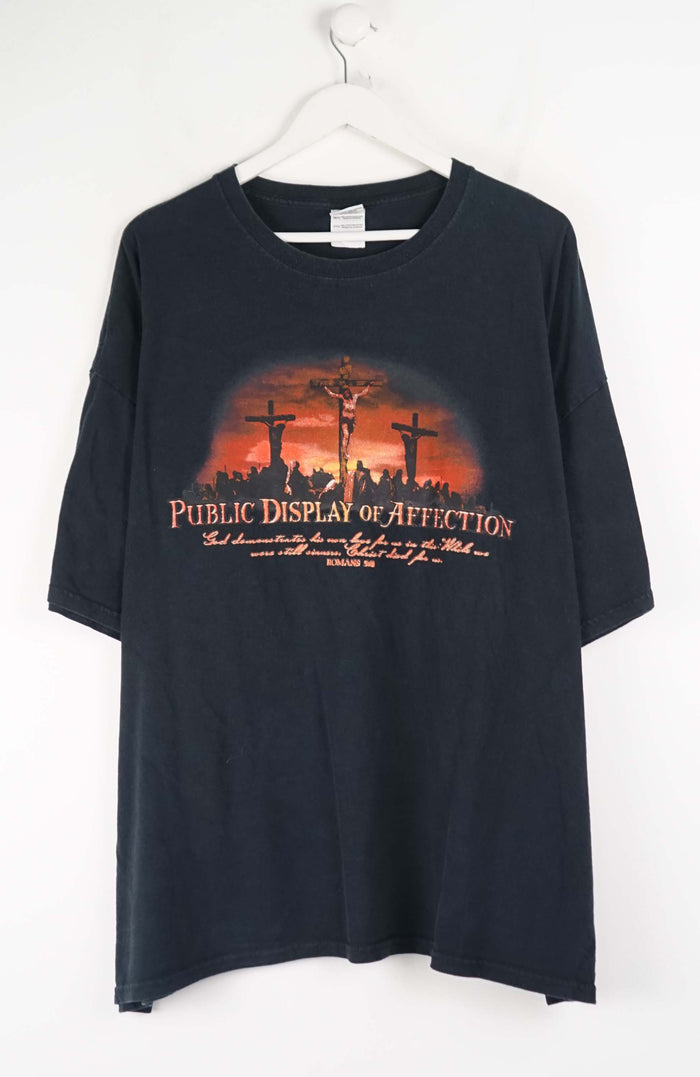 VINTAGE PUBLIC DISPLAY OF AFFLECTION JESUS T-SHIRT (XXXL)