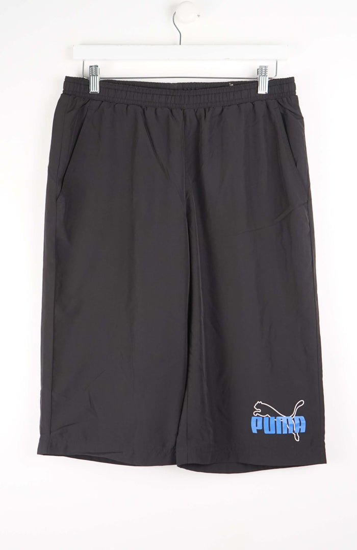 VINTAGE PUMA 3/4 TRACK PANT SHORTS W30