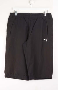 VINTAGE PUMA TRACK PANT SHORTS (L)