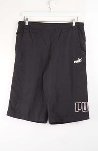 VINTAGE PUMA TRACK PANT SHORTS (M)