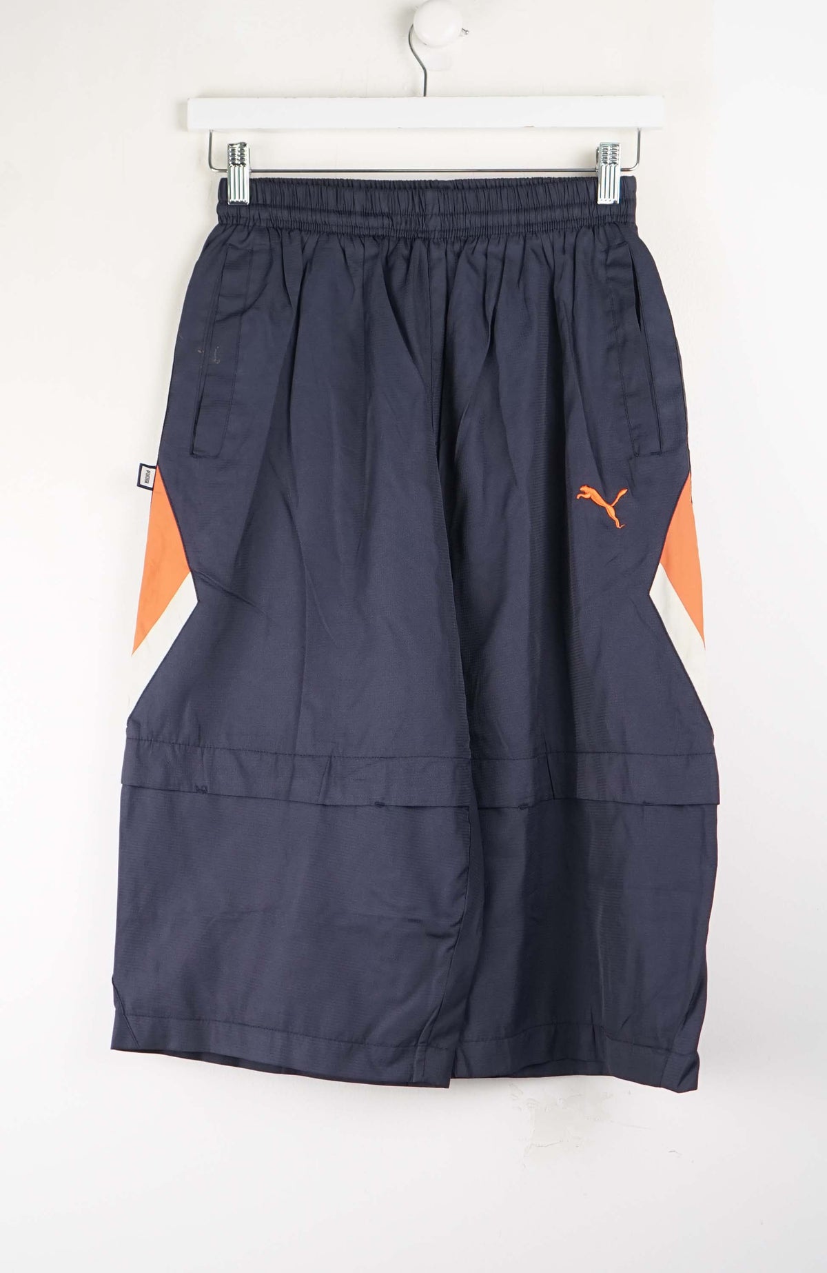 VINTAGE PUMA 3/4 TRACK PANT SHORTS (S)