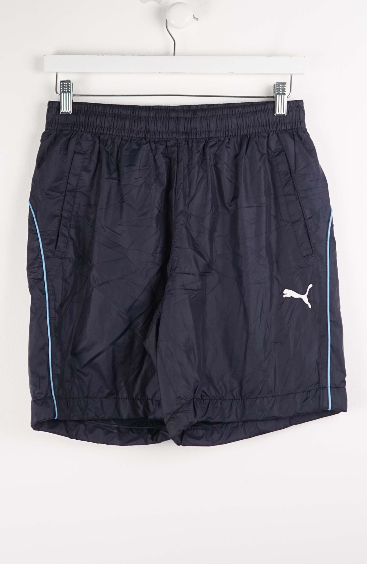 VINTAGE PUMA TRACK PANT SHORTS (S)