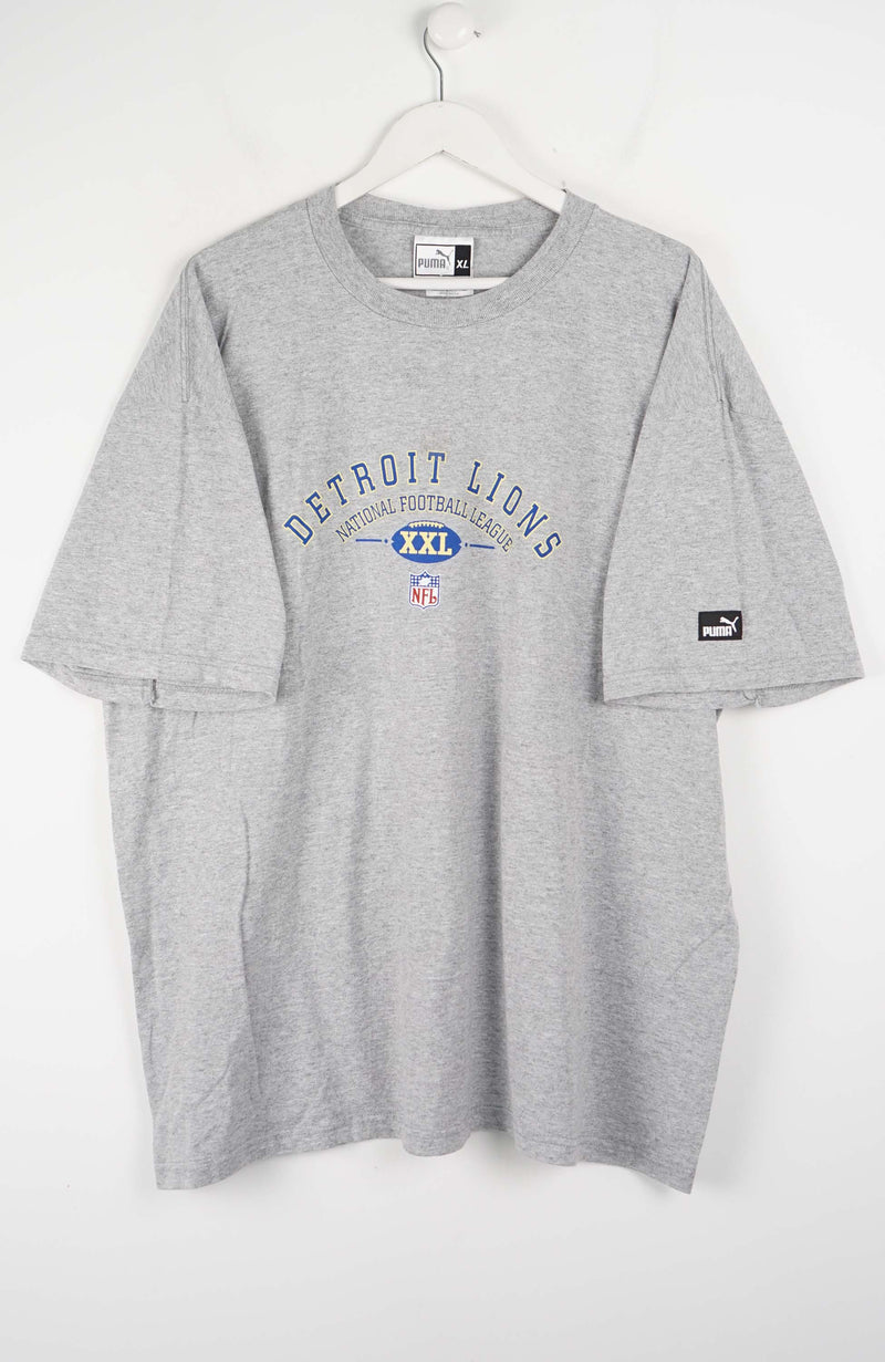 VINTAGE PUMA NFL DETROIT LIONS T-SHIRT (XXL)