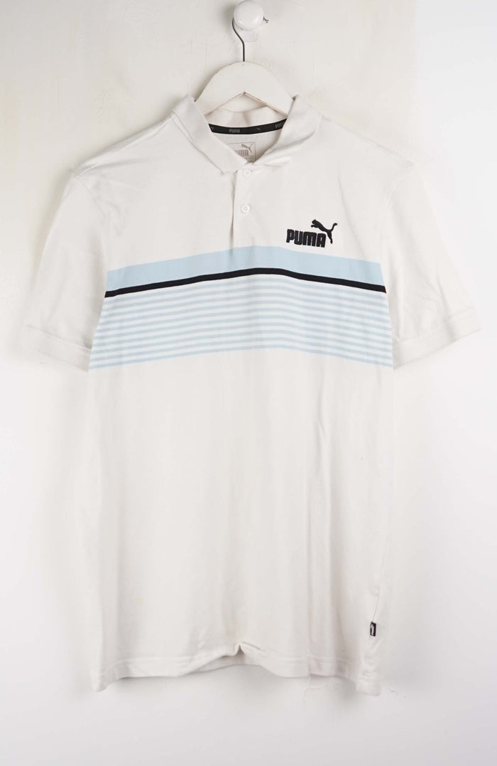 VINTAGE PUMA POLO SHIRT (M)