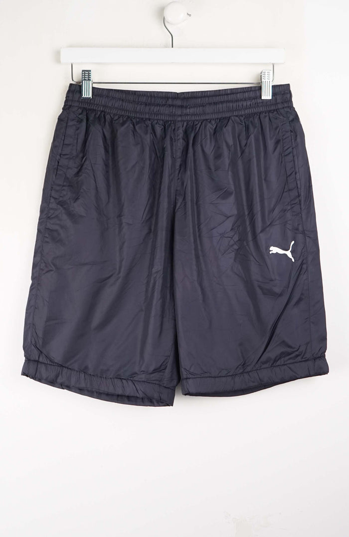 VINTAGE PUMA TRACK PANT SHORTS (M)