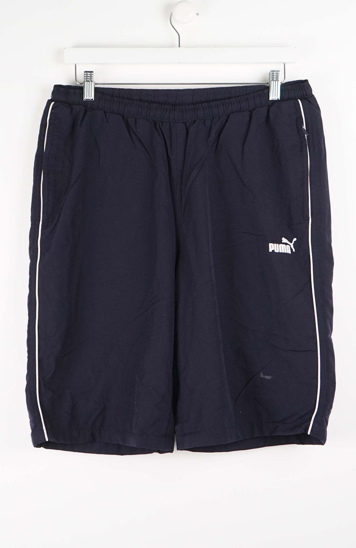 VINTAGE PUMA TRACK PANT SHORTS (M)