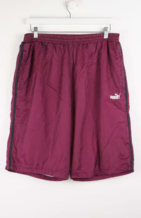 VINTAGE PUMA TRACK PANT SHORTS (M)