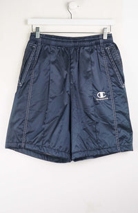 VINTAGE CHAMPION TRACK PANT SHORTS (S)