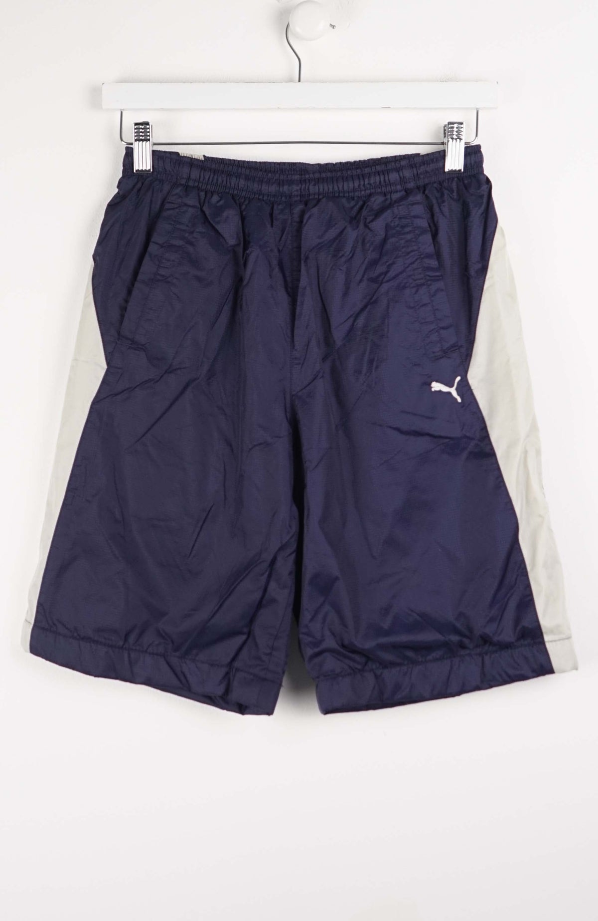 VINTAGE PUMA TRACK PANT SHORTS (XS)