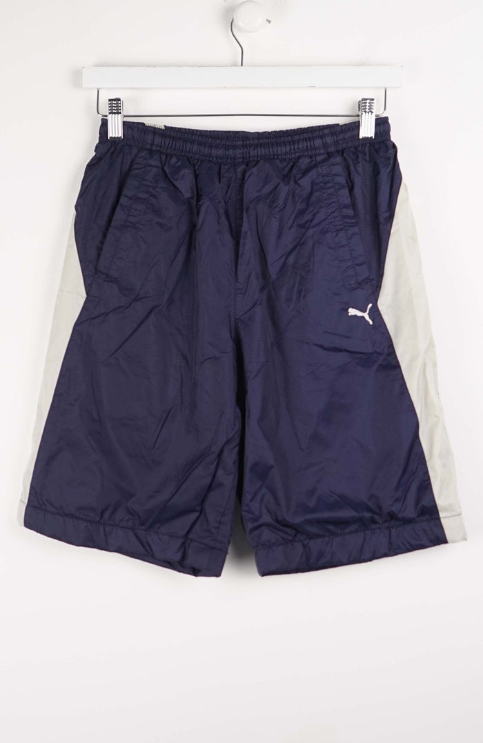 VINTAGE PUMA TRACK PANT SHORTS (XS)