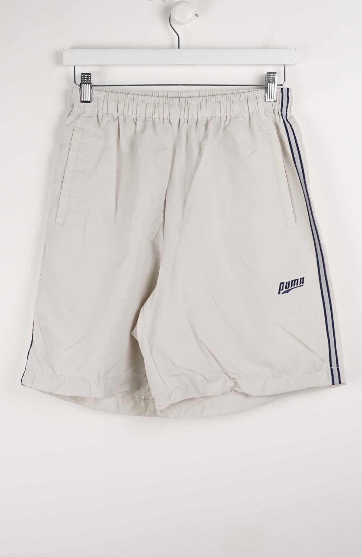 VINTAGE PUMA TRACK PANT SHORTS (XS)