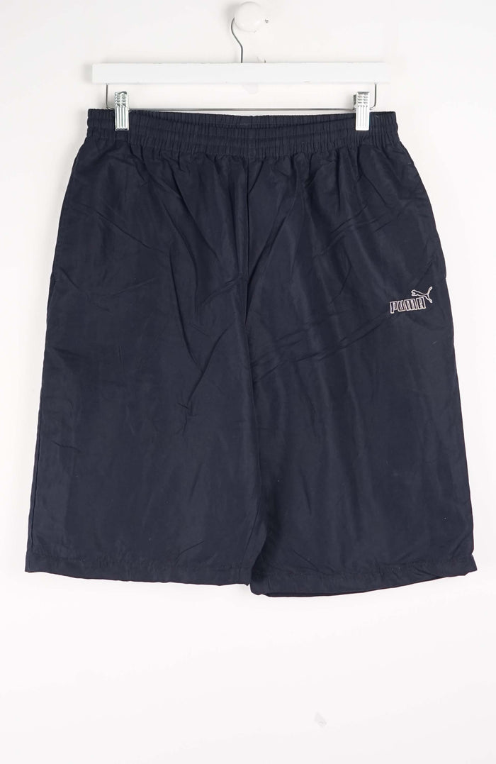 VINTAGE PUMA TRACK PANT SHORTS (M)