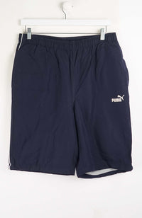 VINTAGE PUMA TRACK PANT SHORTS (M)