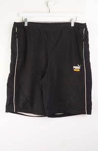VINTAGE PUMA TRACK PANT SHORTS (XL)